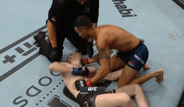 UFC 251: Makwan Amirkhani derrotó a Danny Henry. Foto: Captura