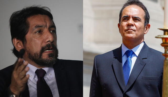 Naldos fue asesor de Rodríguez cuando este fue ministro del Interior en el Gobierno de Vizcarra. Foto: composición/La República