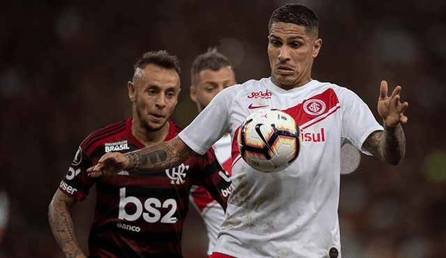 Internacional vs. Flamengo EN VIVO vía Fox Sports por la Copa Libertadores 2019 con Paolo Guerrero como titular.