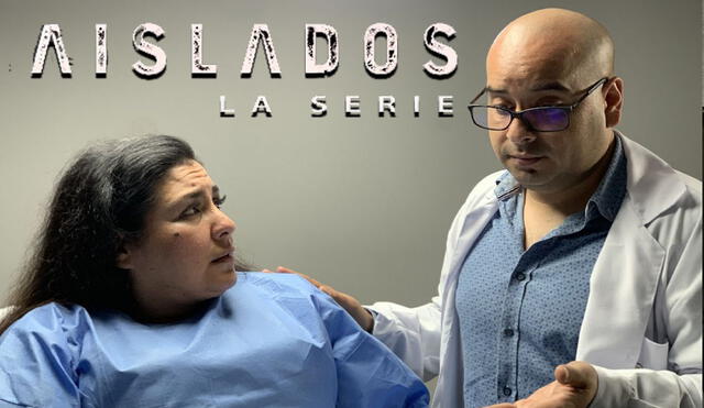 Alexandra Graña en 'Aislados, la serie'. (Foto: Difusión)