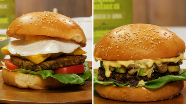 Dellanatura: hamburguesa de lenteja y de quinua