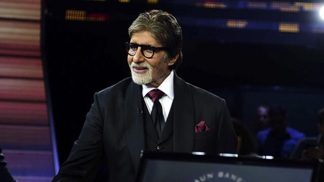 Amitabh Bachchan en el 2019. Foto: AFP