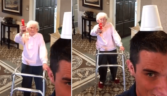 Facebook viral: abuela le dispara en la cabeza a su nieto con una pistola para realizar insólito reto [VIDEO]