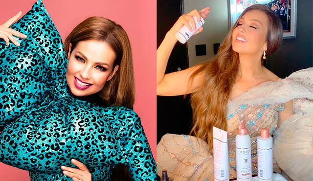 Thalía sorprende inusual 'outfit' y enigmático mensaje en redes [FOTOS]