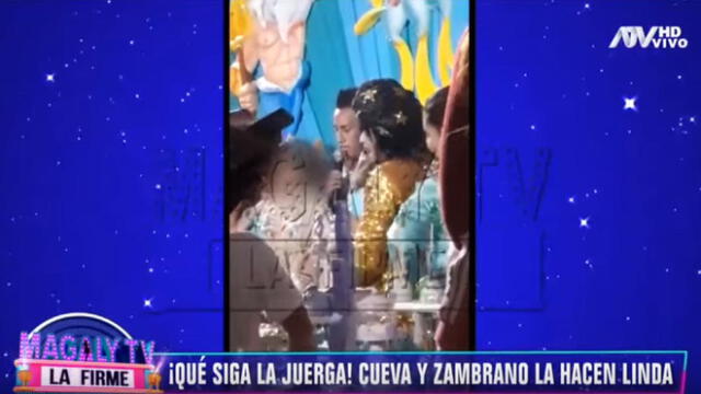 Cueva y Zambrano bailaron al ritmo del Grupo 5 en Trujillo [VIDEOS]