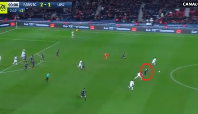 YouTube: Mbappé demostró su gran velocidad en gol del PSG [VIDEO]