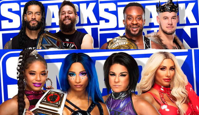 SmackDown se realiza este viernes 1 de enero desde el Amway Center de Orlando, Florida. Foto: WWE