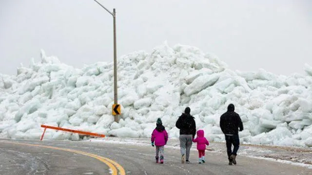 Tsunami de hielo: el fenómeno climatológico que asombró a los habitantes de Rusia. Foto: referencial