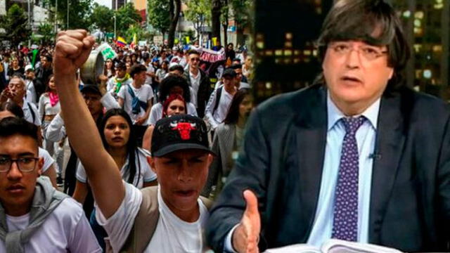 Jaime Bayly asegura que los jóvenes que acuden a las marchas ''exigen que todo sea gratis''. Foto: Composición