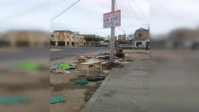 Chorrillos: basura es arrojada en esquinas del distrito