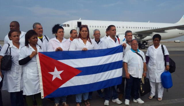 Brigada de médicos cubanos llegó al Perú para atender a damnificados