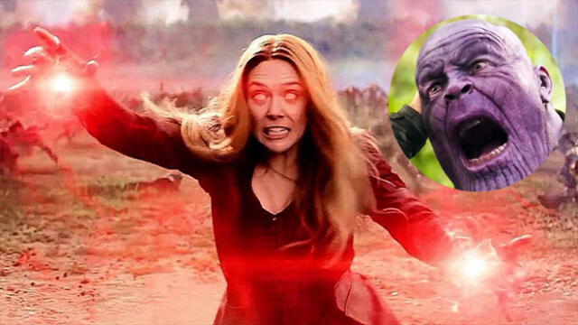 Scarlet Witch Thanos Marvel
