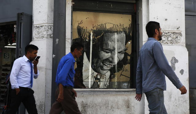 Centro de Lima: Pintan mural en homenaje al reconocido artista Víctor Humareda [FOTOS]