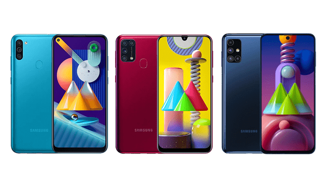 Toda la serie Galaxy M disponible en Perú. | Foto: Samsung