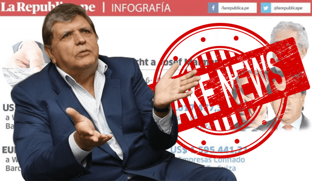 Alan García difunde información falsa sobre coimas entregadas por Odebrecht