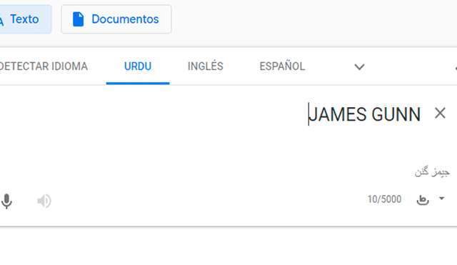 Google Translate: El polémico director James Gunn pasó por el traductor y el resultado sorprendió a los usuarios [FOTOS]