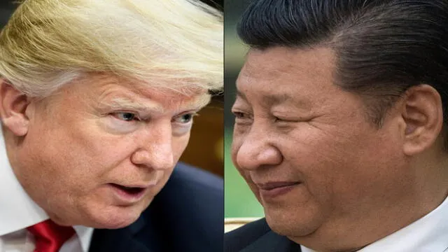 (COMBO) This combination of pictures created on May 14, 2020 shows recent portraits of  
China's President Xi Jinping (R) and US President Donald Trump. - US President Donald Trump said on May 14, 2020, he is no mood to speak with China's Xi Jinping, warning darkly he might cut off ties with the rival superpower over its handling of the coronavirus pandemic. "I have a very good relationship, but I just -- right now I don't want to speak to him," Trump told Fox Business. (Photos by Brendan Smialowski and Fred DUFOUR / AFP)
