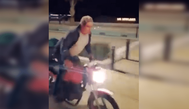 YouTube viral: Anciano sufre brutal accidente por presumir acrobacias en moto [VIDEO] 