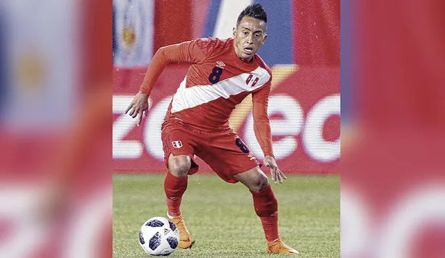 Sin continuidad. El volante peruano necesita jugar para seguir en la órbita de la selección. Foto: difusión