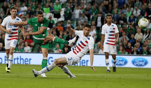 Estados Unidos perdió 2-1 ante Irlanda en amistoso disputado en Dublín [GOLES Y RESUMEN]