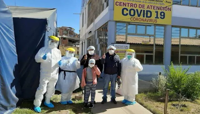 En Puno, familia completa fue detectada con coronavirus tras arribar desde Madre de Dios.