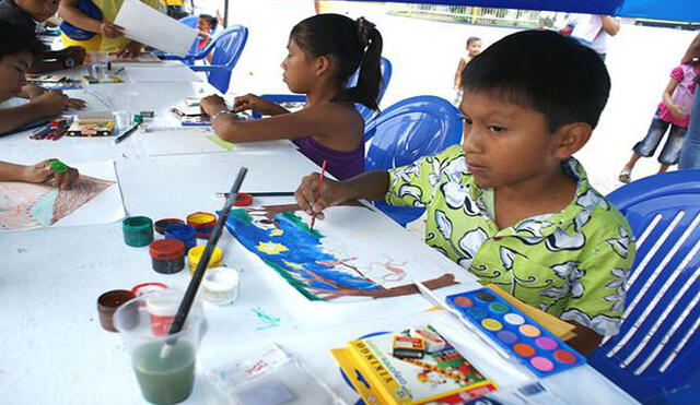 Más de 800 escolares participaron en concurso de dibujo y pintura-