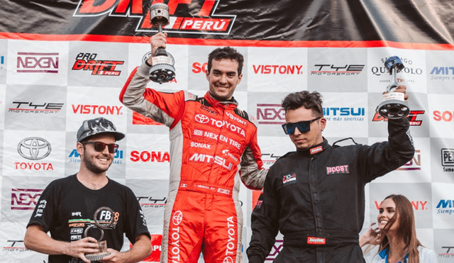 Lucho Mendoza Jr. triunfó en el arranque del Campeonato Nacional de Drifting