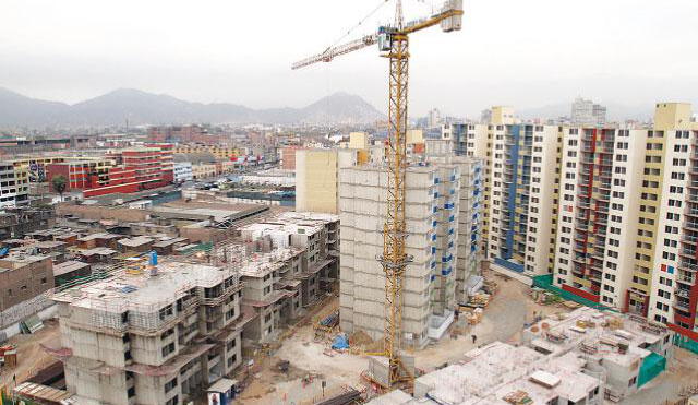 INEI: producción en el sector construcción registró la tasa más alta en el año