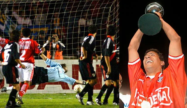Con gol del paraguayo Carlos Lugo, Cienciano se coronó campeón de la Copa Sudamericana 2003. Foto: AFP