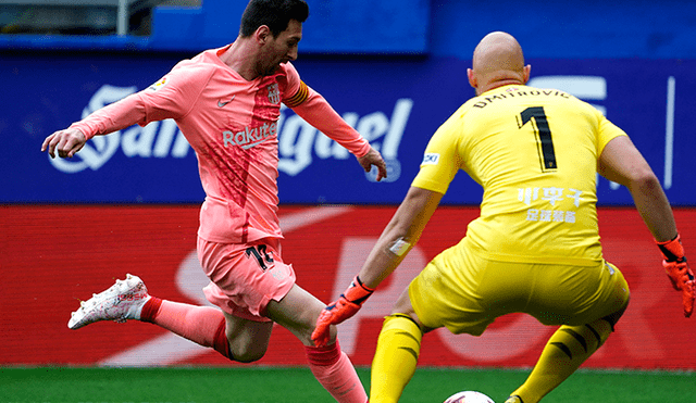 Lionel Messi marca un doblete en menos de un minuto y liquida al Eibar [VIDEO]