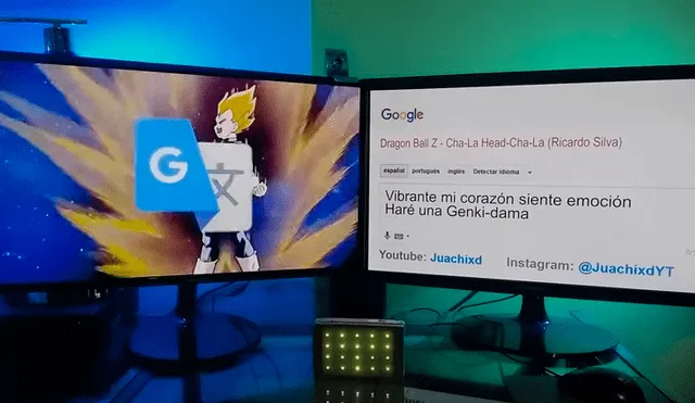 Google Traductor sorprende con versión de opening de Dragon Ball Z