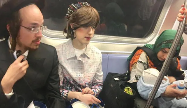 Facebook: Fotografía captada en el metro de Nueva York da la vuelta al mundo