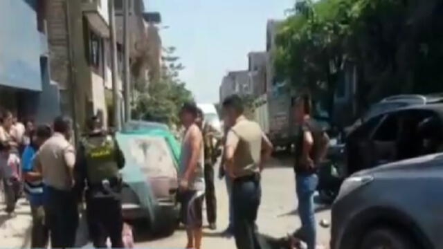 SJM: PNP capturó a dos delincuentes tras persecución y balacera [VIDEO]