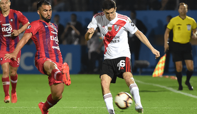 Sigue aquí EN VIVO ONLINE el River Plate vs. Cerro Porteño por la vuelta de los cuartos de final de la Copa Libertadores 2019. | Foto: AFP