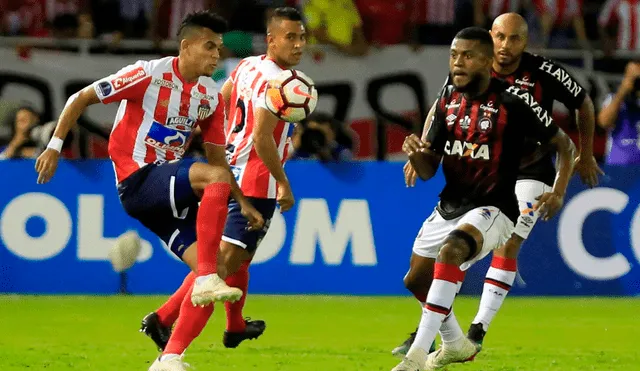 Junior igualó 1-1 ante Atlético Paranaense en la primera final de Copa Sudamericana [RESUMEN]