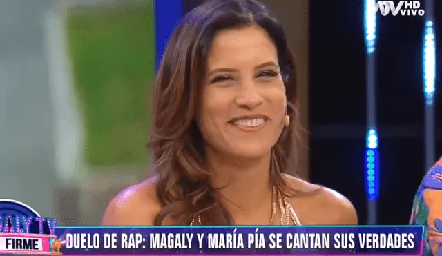 María Pía Copello y Magaly se lanzan terribles calificativos en 'duelo de rap'
