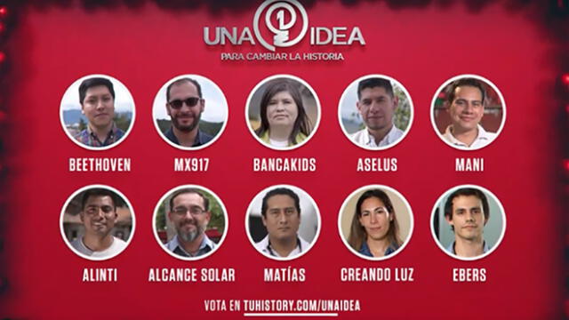 Finalistas peruanos del concurso de History Channel esperan tu voto [FOTOS Y VIDEOS]