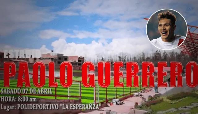 Paolo Guerrero agradece que estadio de Junín lleve su nombre [VIDEO]