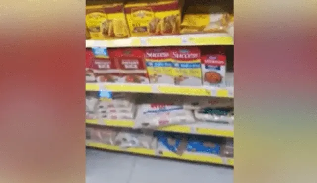 YouTube: Fue a comprar arroz del supermercado y se dio con desagradable sorpresa [VIDEO]