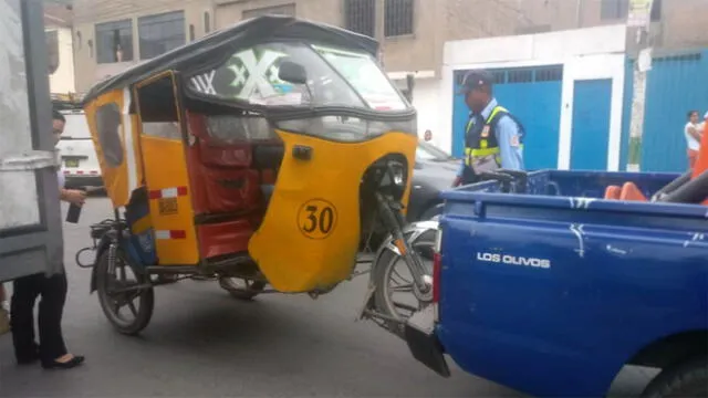 Los Olivos: mototaxis informales irán al depósito municipal