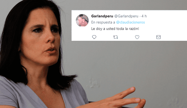 Claudia Cisneros ataca a Luciana León por 'malgastar' dinero del Congreso