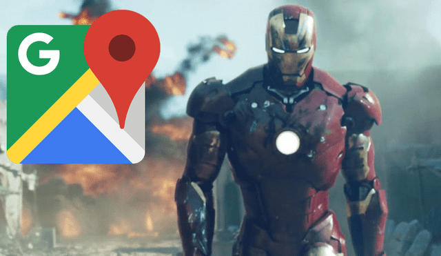 Google Maps: "Iron Man" fue hallado en comprometedora pose [FOTOS]