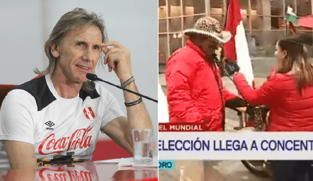 Perú vs Escocia: Quiso rendirle homenaje a Ricardo Gareca pero cometió peculiar error [VIDEO]