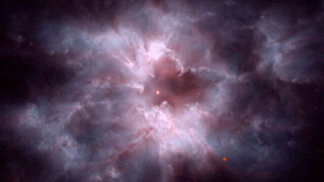 Fotografía del 'capullo' de una nueva enana blanca (NGC 2440).