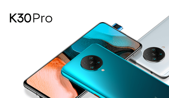 Los Redmi K30 Pro están disponibles en color gris, morado, blanco y azul.