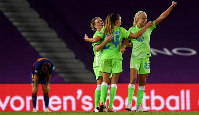 Lyon vs Wolfsburg disputarán la final de la Champions League Femenina. Foto: Twitter