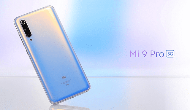 El Xiaomi Mi 9 Pro 5G.