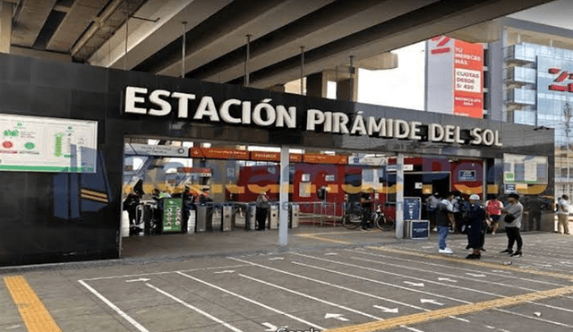 Aún no hay fecha definida para reapertura de la estación Pirámide del Sol, del Metro de Lima. Foto: Difusión