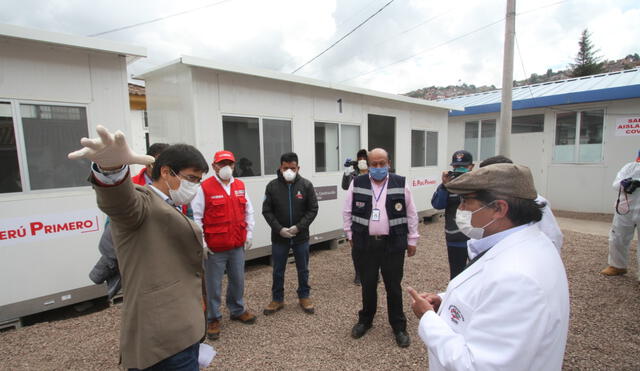 En módulos se instalarán camas para pacientes con COVID.