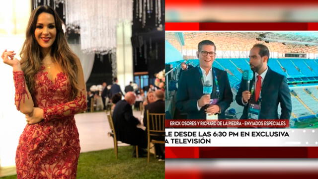 Erick Osores se desabrocha la camisa en vivo: “Esto es para Silvia Cornejo” 